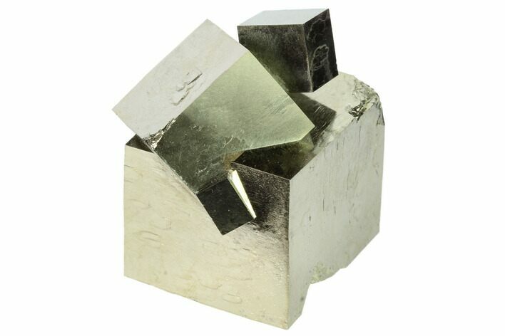 Natural Pyrite Cube Cluster - Spain #168631